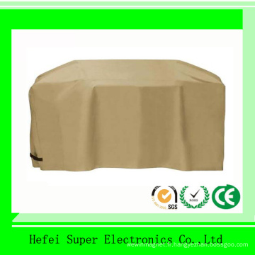 Couverture de barbecue imperméable noire durable de 178 * 61 * 122cm